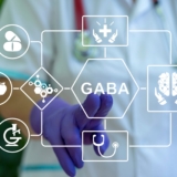 Doctor,Using,Virtual,Touch,Screen,Presses,Acronym:,Gaba.,Gamma-aminobutyric,Acid